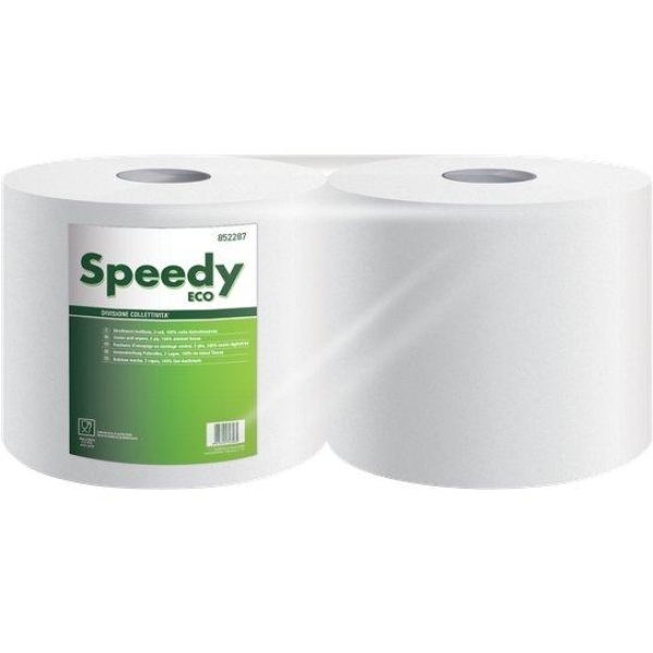 Rotoli di carta asciugatutto Lucart Speedy Verde Eco 800S - 2 veli