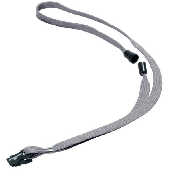 Cordoncino in tessuto Durable - grigio - 44 cm - 8119-10 (conf.10)