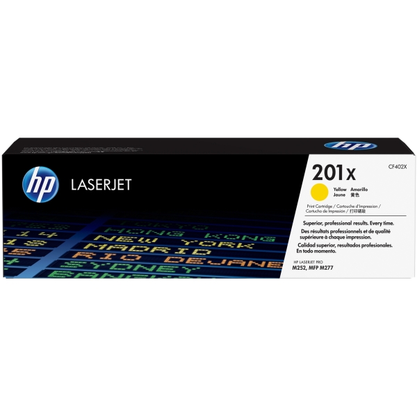 Toner HP 201X (CF402X) giallo - 601276
