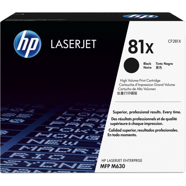 Toner HP 81X (CF281X) nero - 601341