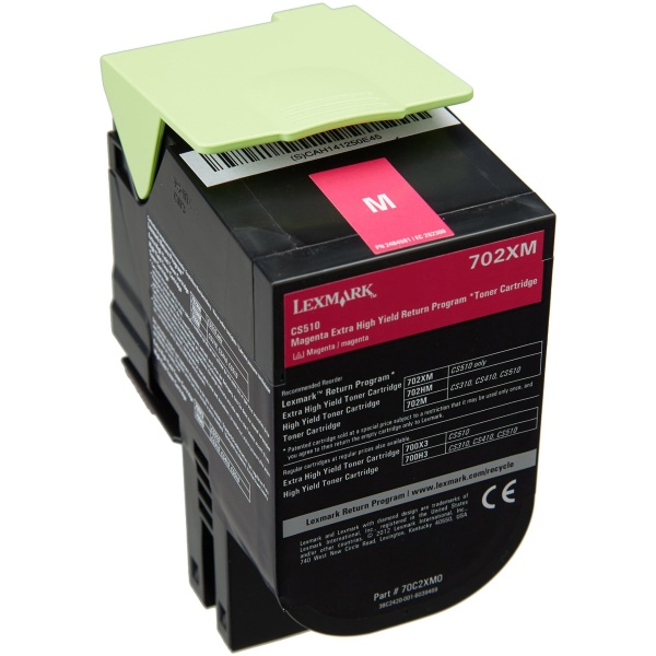 Toner Lexmark 702XM (70C2XM0) magenta - 601350