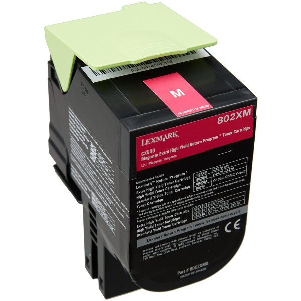 Toner Lexmark 802XM (80C2XM0) magenta - 601368