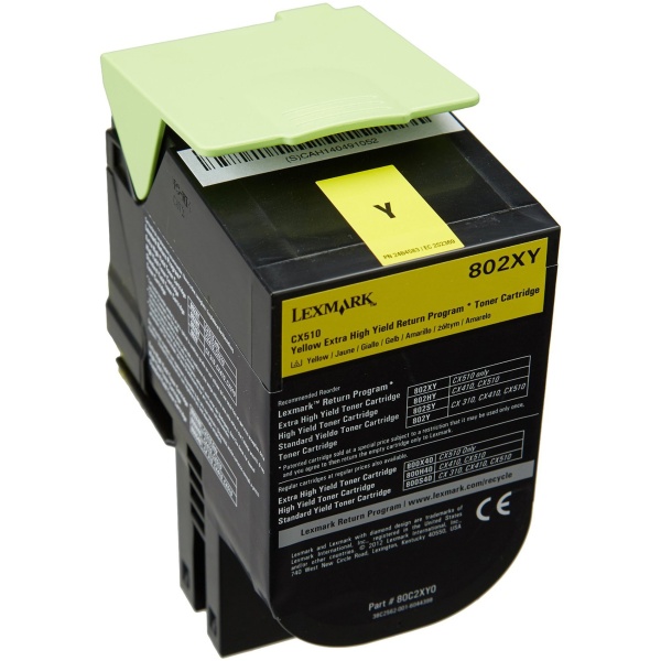 Toner Lexmark 802XY (80C2XY0) giallo - 601370