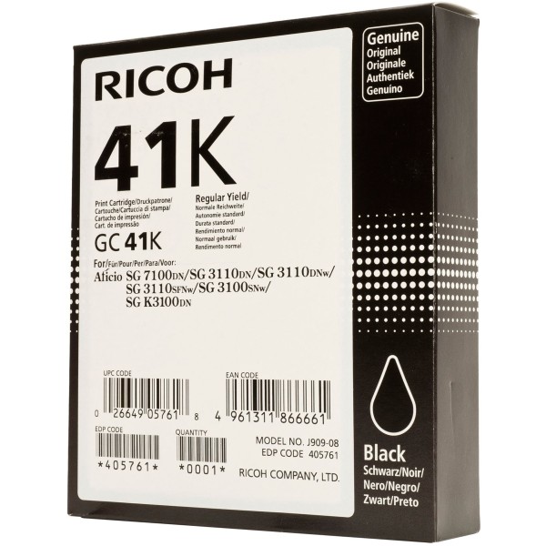Toner Ricoh GC41K (405761) nero - 601383