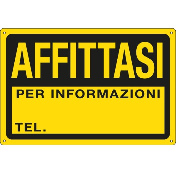 Cartelli Segnalatori - 3345P - Cartelli per la comunicazione
