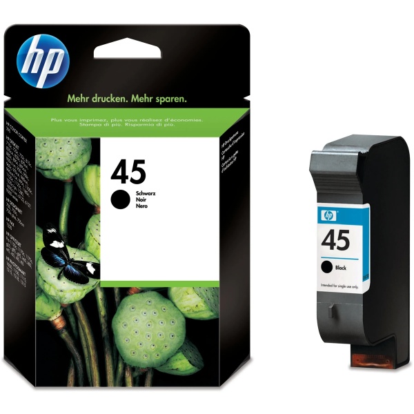 Cartuccia HP 45 (51645AE) nero - 738471