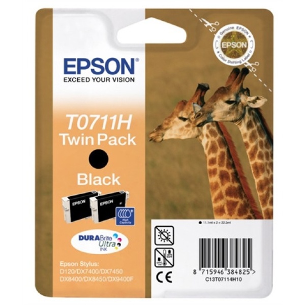 Cartuccia Epson T0711H (C13T07114H10) nero - 764627