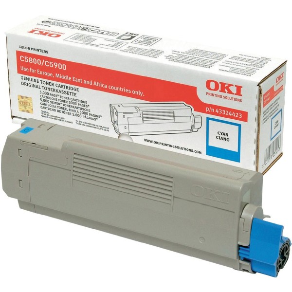 Toner Oki 43324423 ciano - 780970