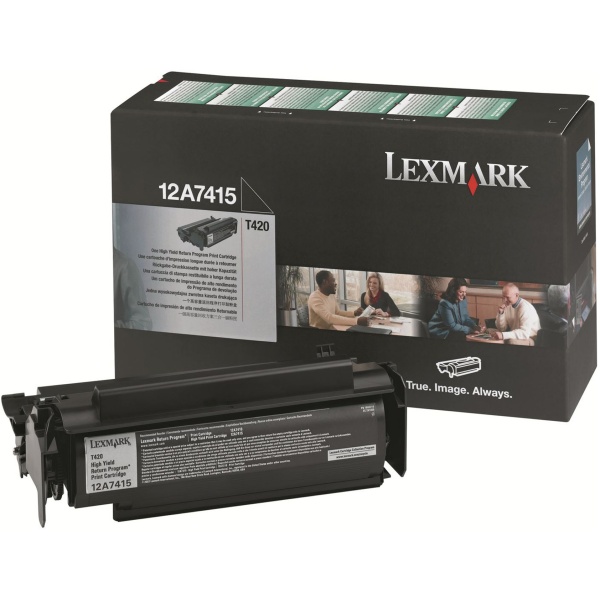 Toner Lexmark 12A7415 nero - 804938