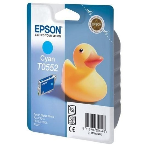 Cartuccia Epson T0552 (C13T05524010) ciano - 814463