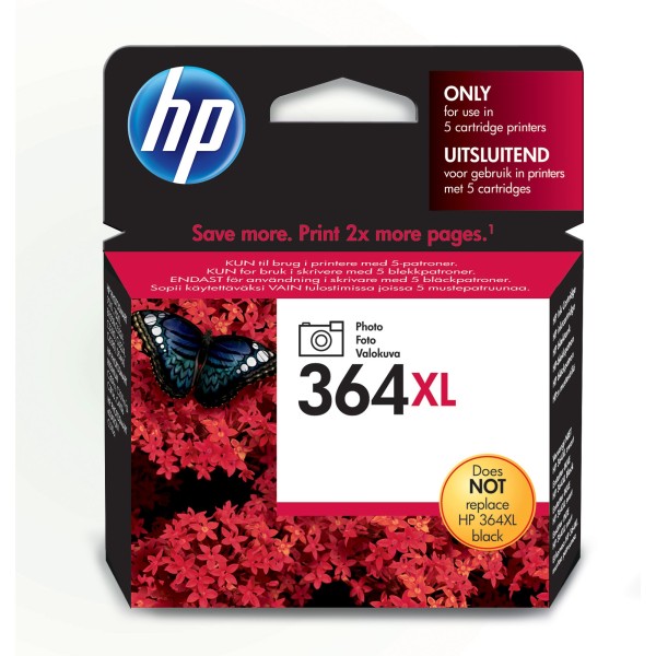 Cartuccia HP 364XL (CB322EE) nero fotografico - 822978