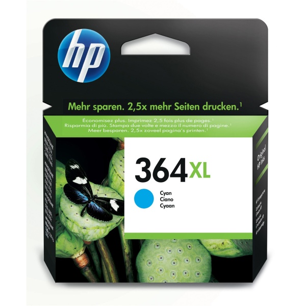 Cartuccia HP 364XL (CB323EE) ciano - 822986