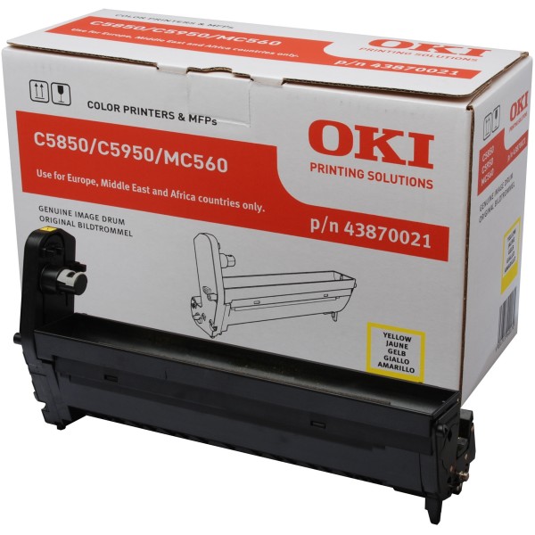 Tamburo Oki 43870021 giallo - 823452