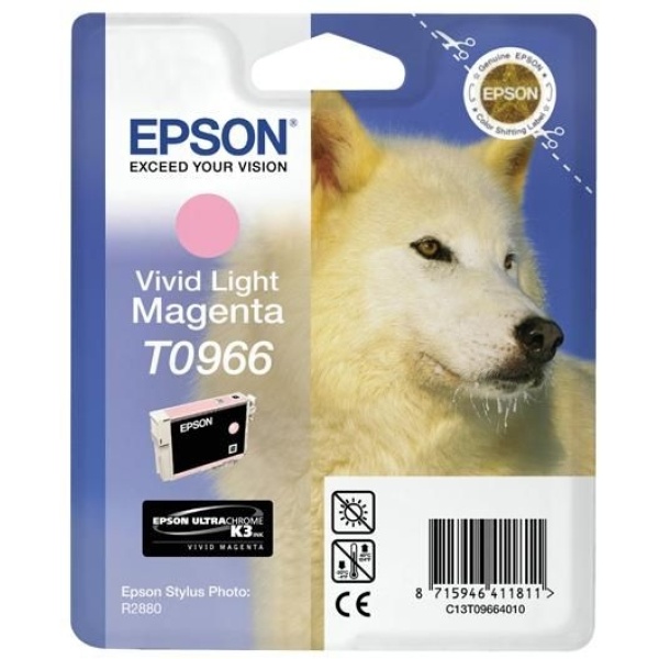 Cartuccia Epson T0966 (C13T09664010) magenta chiaro vivido - 823818