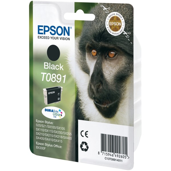 Cartuccia Epson T0891/blister RS (C13T08914011) nero - 823850