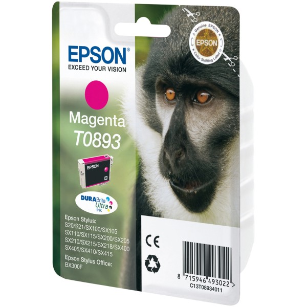 Cartuccia Epson T0893/blister RS (C13T08934011) magenta - 823876