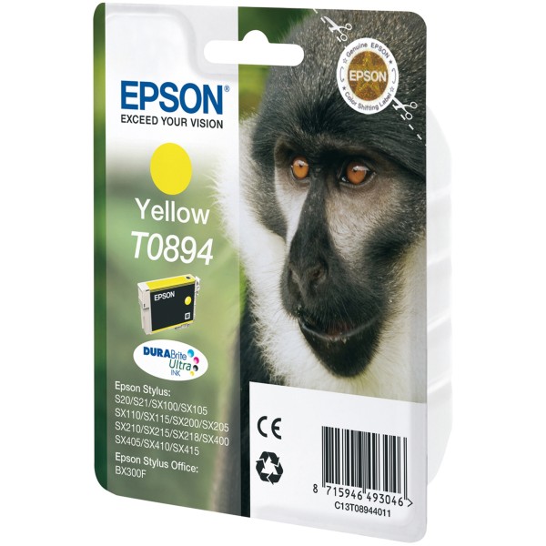 Cartuccia Epson T0894/blister RS (C13T08944011) giallo - 823884