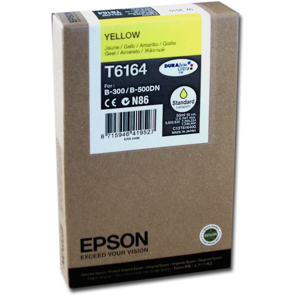 Cartuccia Epson T6164 (C13T616400) giallo - 824017