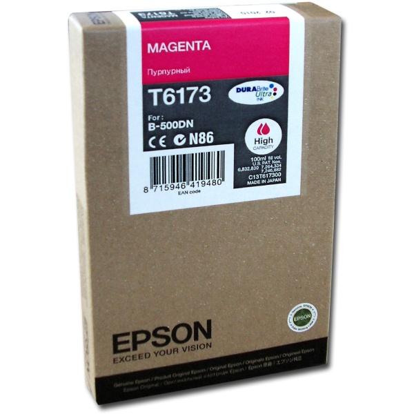 Cartuccia Epson T6173 (C13T617300) magenta - 824033