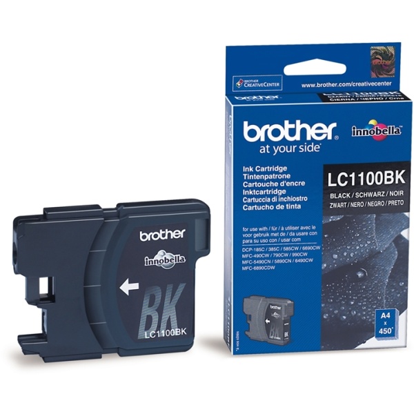 Cartuccia Brother 1100 (LC-1100BK) nero - 843658