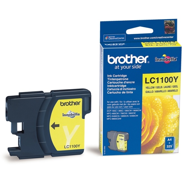 Cartuccia Brother 1100 (LC-1100Y) giallo - 843682