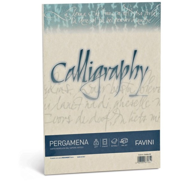 Carta da lettere Favini Calligraphy Pergamena - 867147