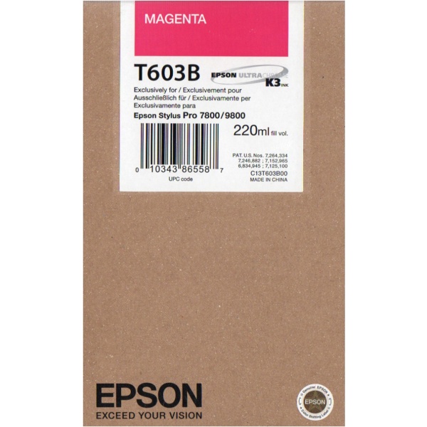 Cartuccia Epson T603B (C13T603B00) magenta - 872902