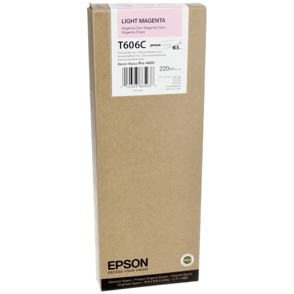 Cartuccia Epson T606C (C13T606C00) magenta chiaro - 873127