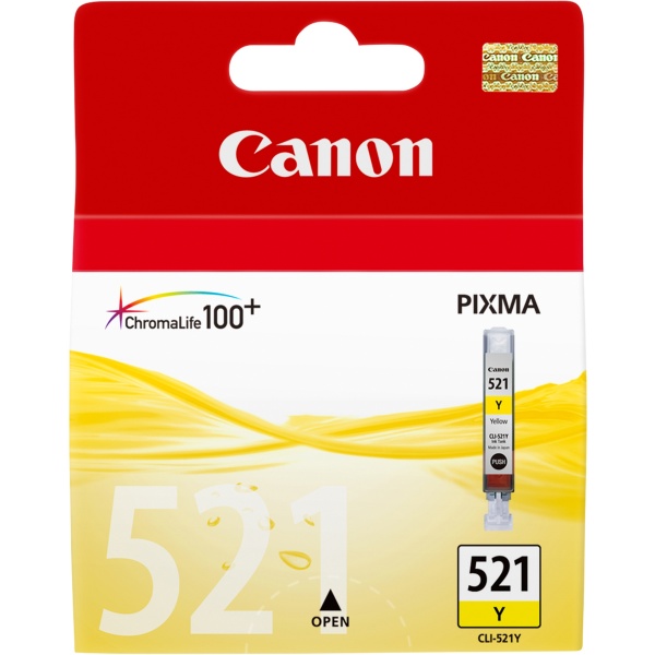 Serbatoio Canon CLI-521 Y (2936B001) giallo - 875054