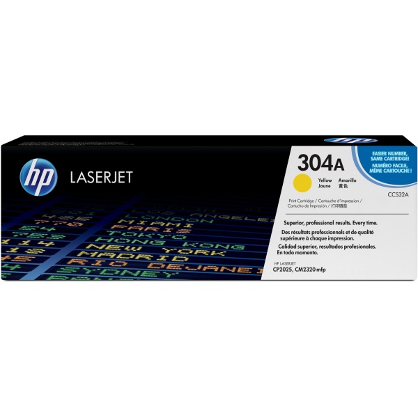 Toner HP 304A (CC532A) giallo - 875402