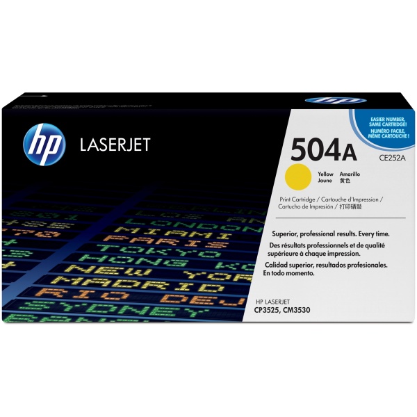 Toner HP 504A (CE252A) giallo - 876693