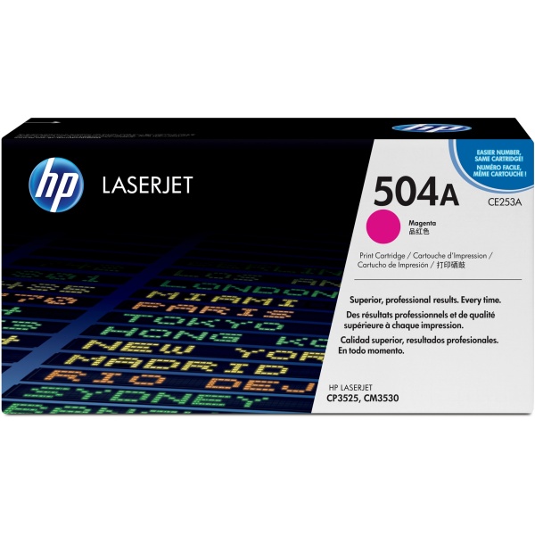 Toner HP 504A (CE253A) magenta - 876708