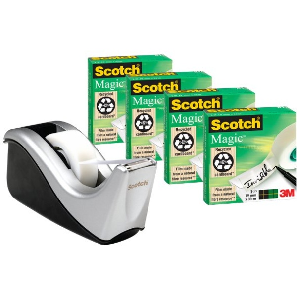 Pacco Lamellare Booster DISPENSER SCOTCH DA TAVOLO SCRIVANIA TAGLIA NASTRO MEDIO PICCOLO ADESIVO 33/66MT Tassellatore DeWALT A Batteria - Foto 5