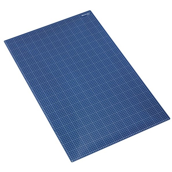 Sottomano per cutter Westcott - blu - 90x60 cm - E-46001 00