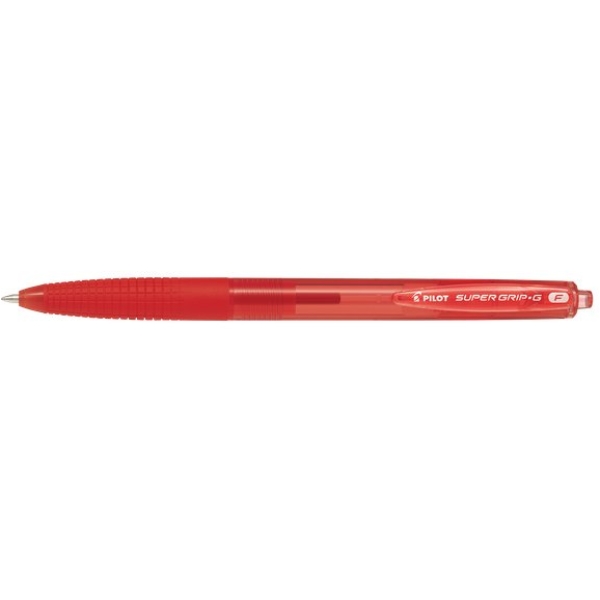 Penna a sfera a scatto Super Grip G Pilot - 0,7 mm - rosso - 001640 (conf.12)