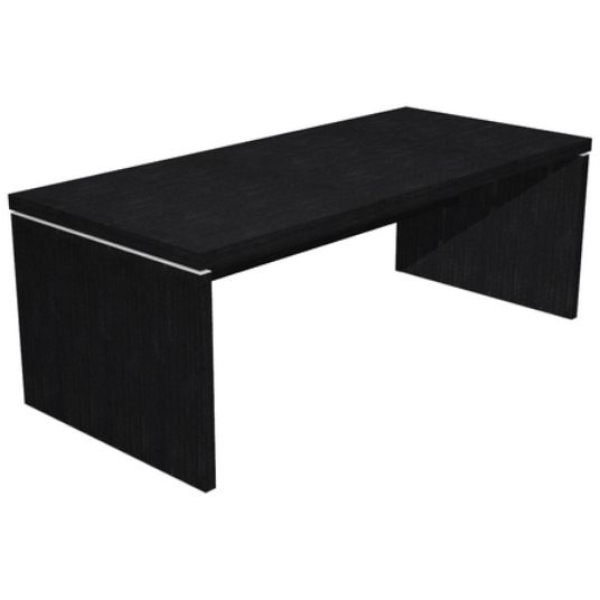 Scrivania direzionale Artexport Flora - nero venato - L180 P90 H74 CM - 901/8