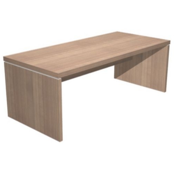 Scrivania direzionale Artexport Flora - noce arabis - L210 P90 H74 CM - 902/K