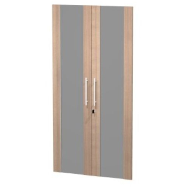 Coppia ante in vetro mobile medioalto Artexport Flora - L80 H153,8 SP. 1,8 CM - 91074M/K