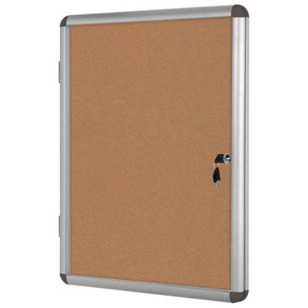 Bacheca Enclore in sughero Bi-Office - 4xA4 - 50x67,4 cm - VT610101150