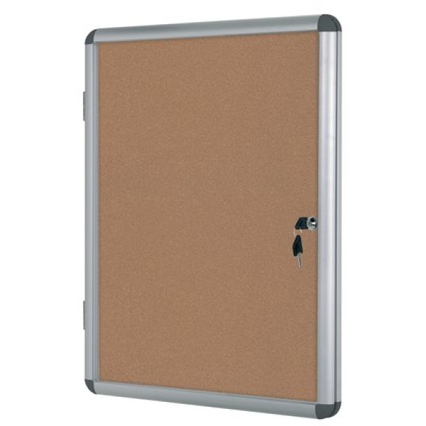 Bacheca Enclore in sughero Bi-Office - 6xA4 - 72x67,4 cm - VT620101150