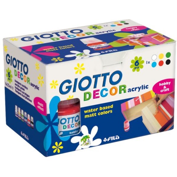 Tempere Giotto Decor Acrylic Giotto - 25 ml - 538200 (conf.6)