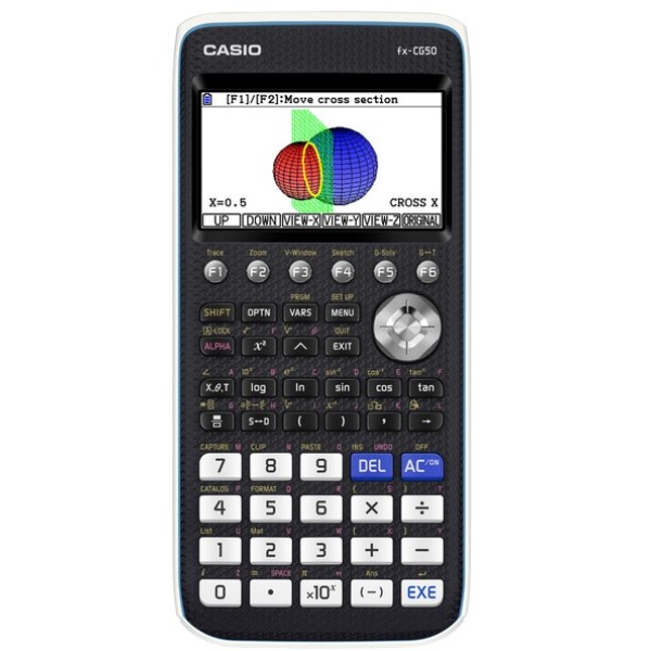 Calcolatrice grafica senza CAS FX-CG50 Casio - nero - FX-CG50