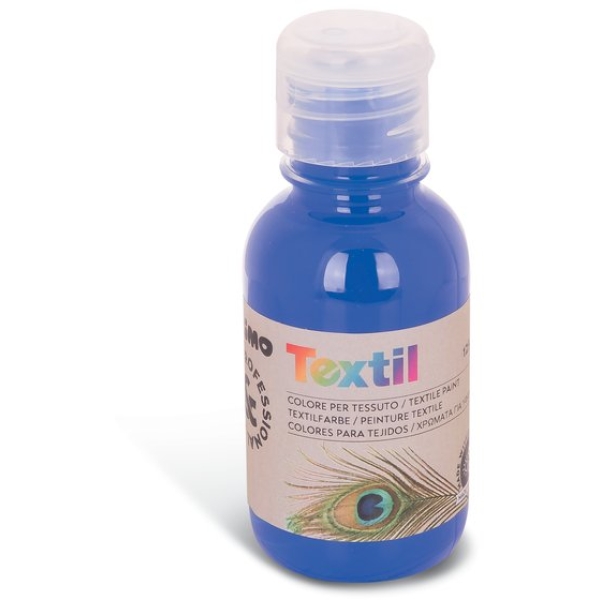 Colore per tessuto Primo - 125 ml - blu oltremare - 410TX125500