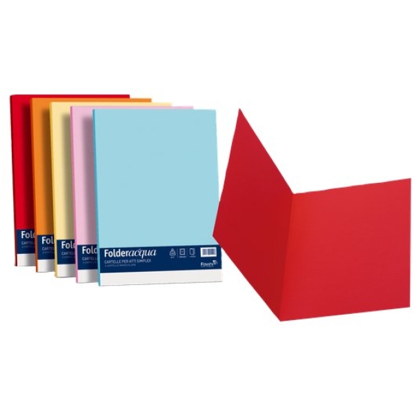 Cartelline 3 Lembi  375 Gr  Con Elastico In Cartoncino Colori Assortiti Exacompta 22x30 Cm Conf 25