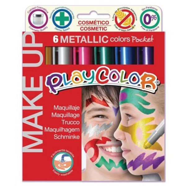 Tempera solida Make up Maped - metallizzati - 01.011 (conf.6)