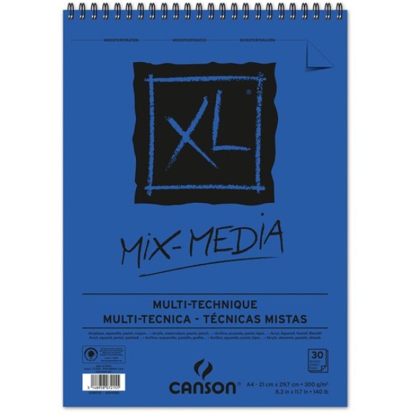 Album Mix Media carta grana media Canson - A4 - 200807215