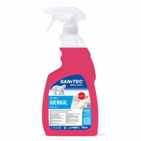 Detergente scioglicalcare per bagni Sanitec - 750 ml - 1930-S