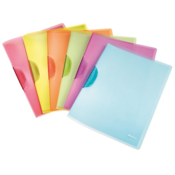 Cartellina Colorclip Rainbow Leitz - A4 - dorso 3 cm - azzurro - 41760130 (conf.6)