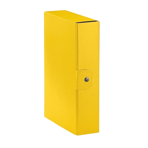 Scatole portaprogetti Eurobox Esselte - dorso 8 cm - 25x35 cm - giallo - 390328090 (conf.5)