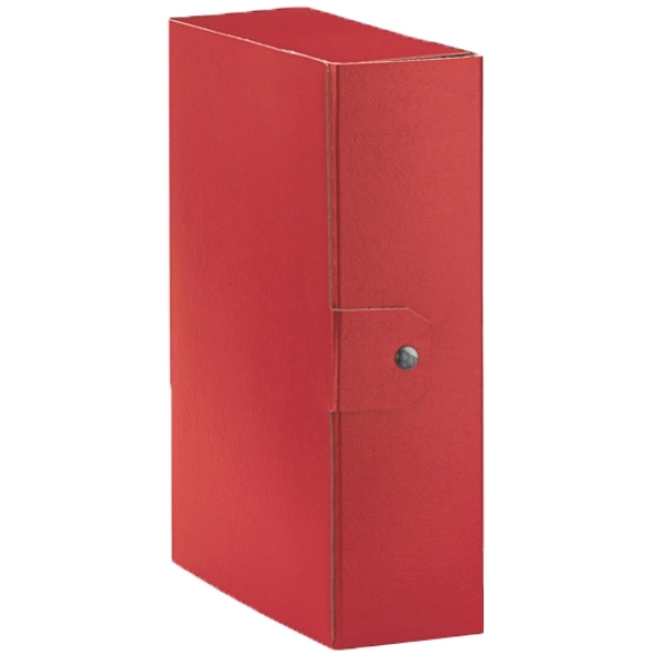 Scatole portaprogetti Eurobox Esselte - dorso 10 cm - 25x35 cm - rosso - 390330160 (conf.5)
